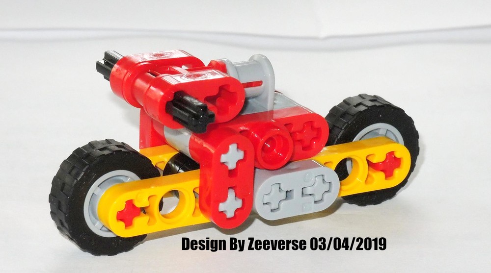 Lego 1980s Sci-fi Motorcycle
