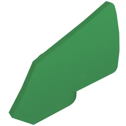 Technic Panel Fairing #8 3L Very Small Smooth, Side B / Green