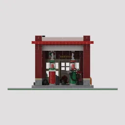1930 GAS STATION