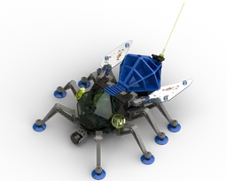 MOC-0027 fly spider