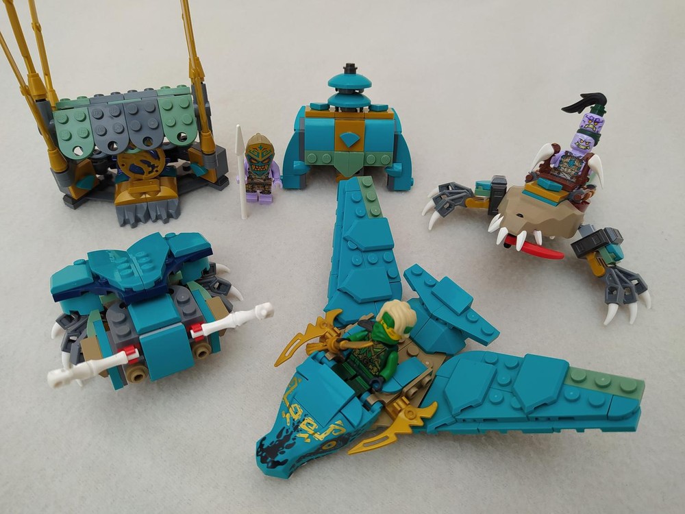 Lego 71746 Lloyds Jungle Shrine Battle