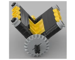 Lego engine V6