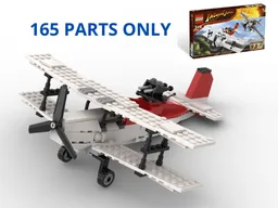 7198 Indiana Jones' Stampe SV.4 Biplane