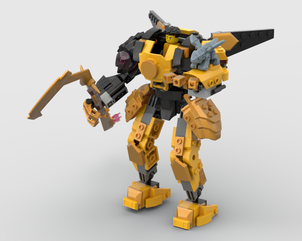Lego Arin's Battle Mech Spinjitzu - alternative build