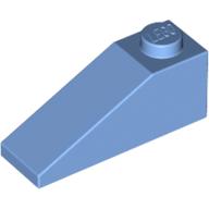 Lego Brick Sloped 33° 3 x 1 / Medium Blue