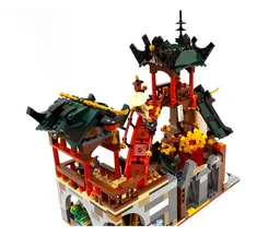 Dojo Temple Courtyard