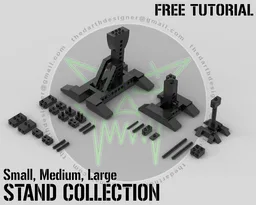 STAND COLLECTION - Small, Medium, LARGE to fit ANY MOC