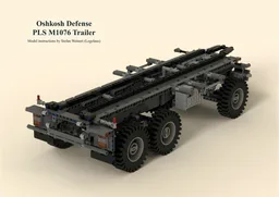 Flatrack for PLS M1076 Trailer