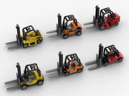 Forklift Train Wagons