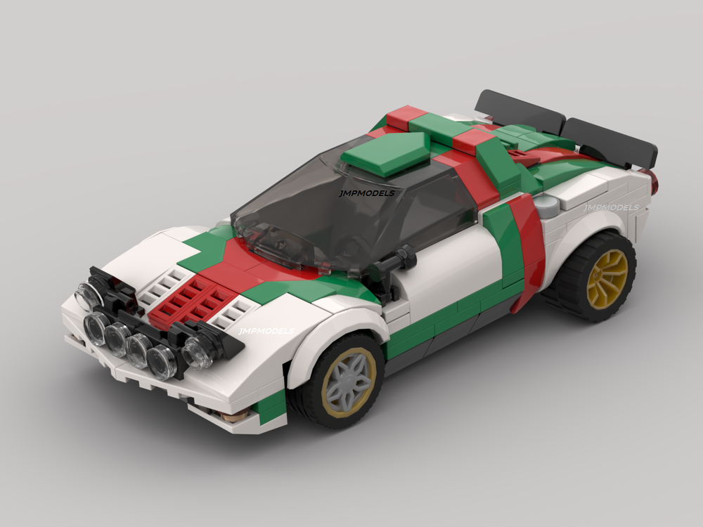 Lego Lancia Stratos HF Rallye (Group 4) Ver. 2