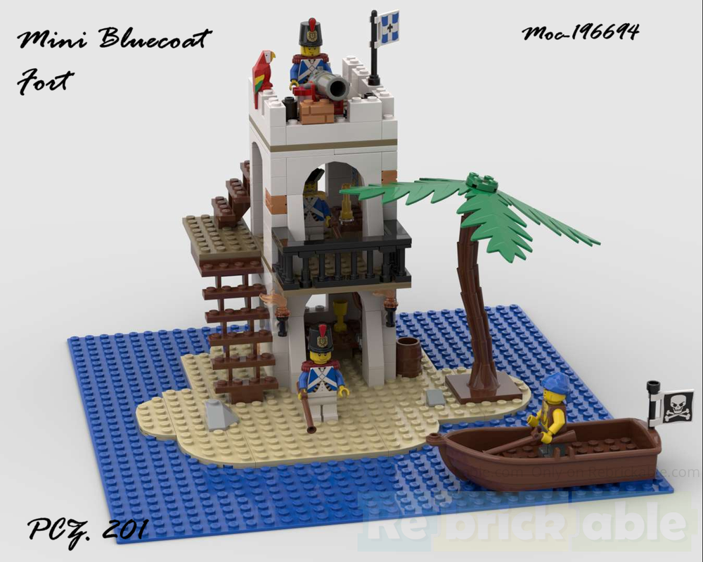 Lego Pirates: Mini Bluecoat Fort