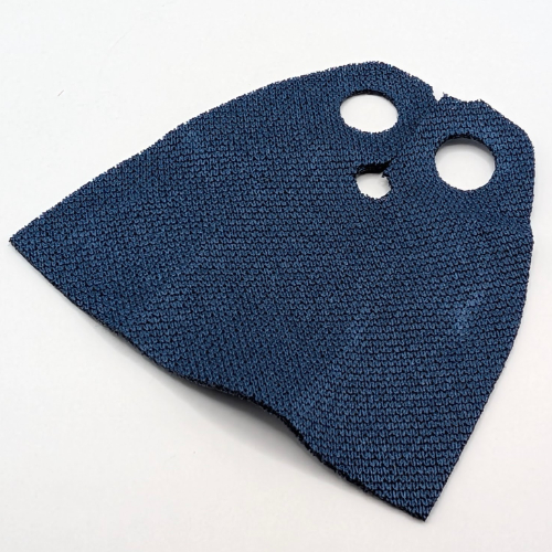 Lego Neckwear Cape, Short [Shiny Spongy Stretchable Fabric] / Dark Blue