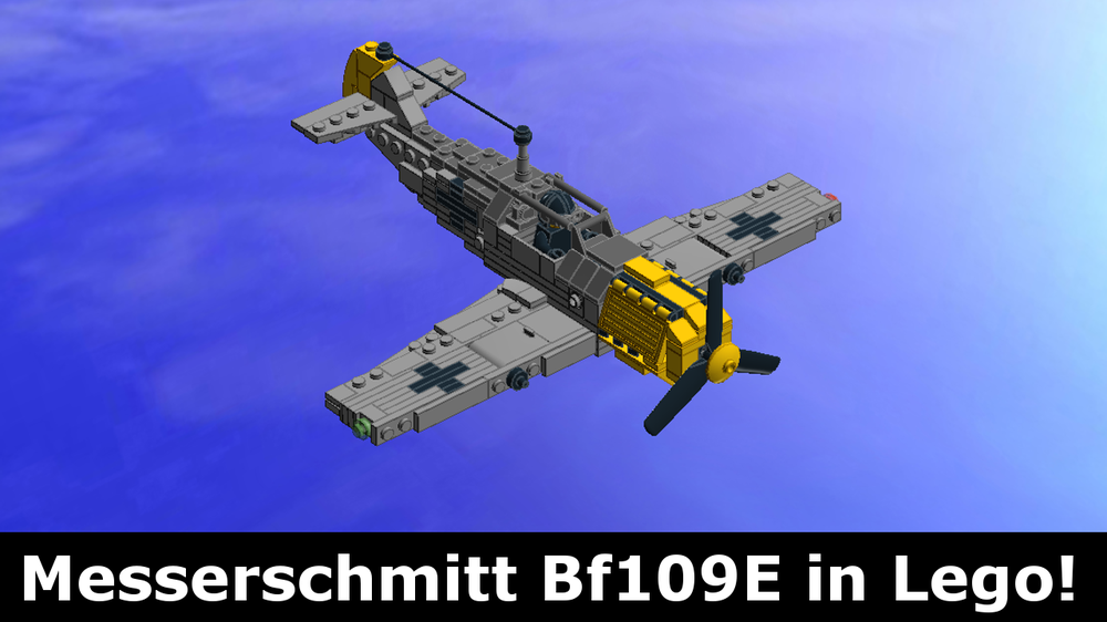 Lego Messerschmitt Bf109E
