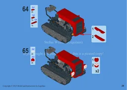 Caterpillar Tractor (open Version)