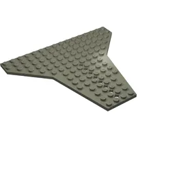 Wedge, Plate 16 x 14 Shuttle / Dark Gray
