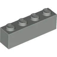 Brick 1 x 4 / Light Gray