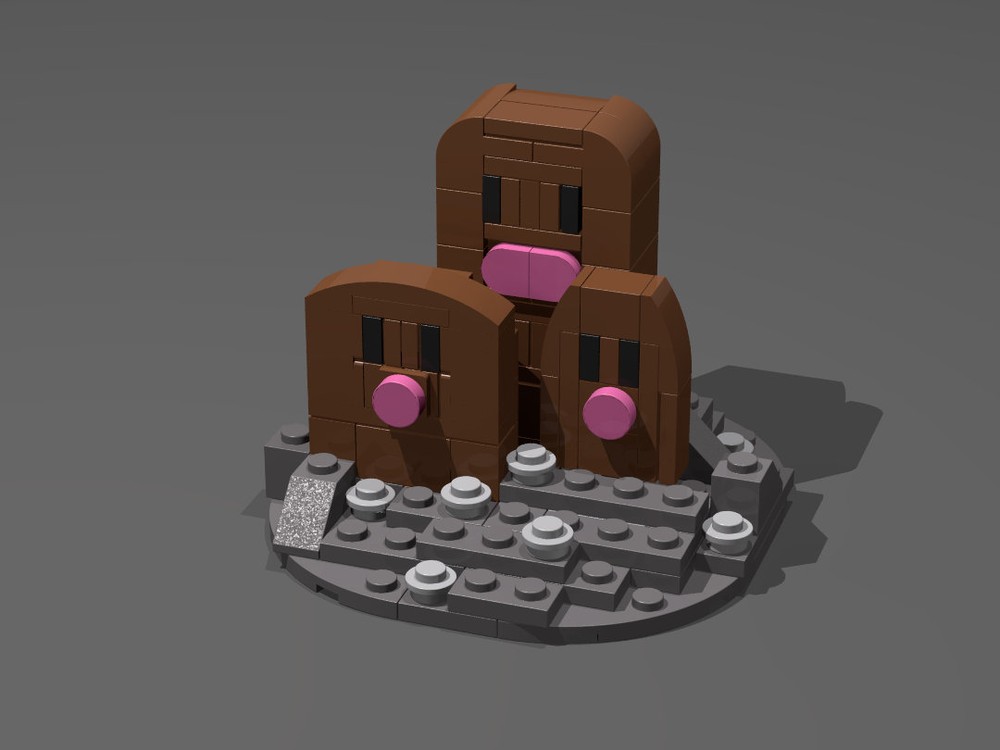 Lego Dugtrio