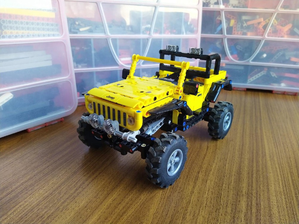 Lego Custom Trial Jeep v2