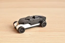 30657 1920's Land speed record car