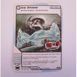 Trading Card, Ninjago Deck #1: 62 - Ice Shield - International Version / [No Color/Any Color]