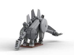 Micro Robot Stegosaurus