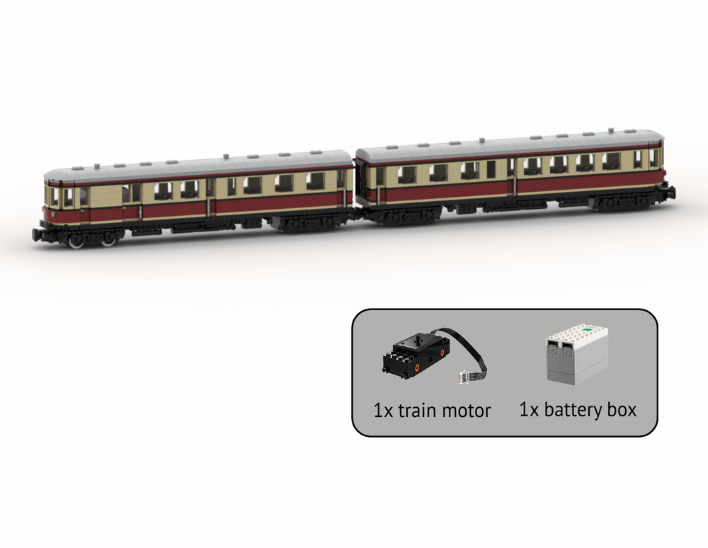 Lego DR VT 137 Type Stettin (8w)