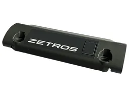 Technic, Panel Curved 11 x 3 with 2 Pin Holes through Panel Surface with 'ZETROS' Pattern Model Left Side (Sticker) - Set 42129