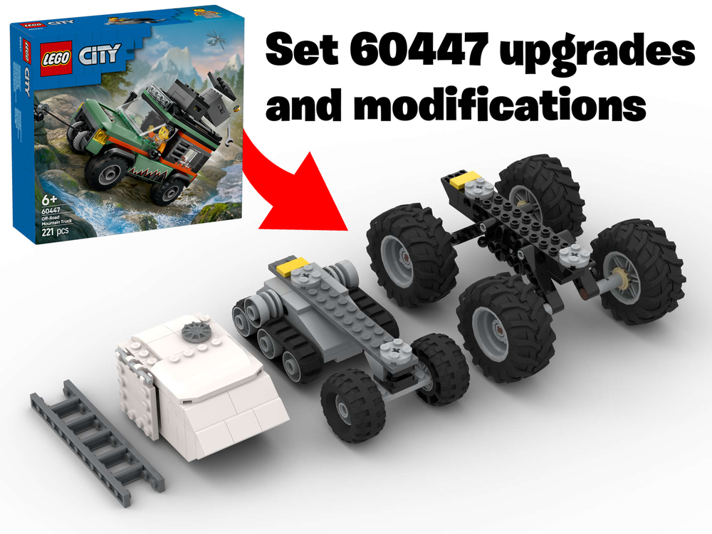 Lego Off Road Mountain Truck Mods