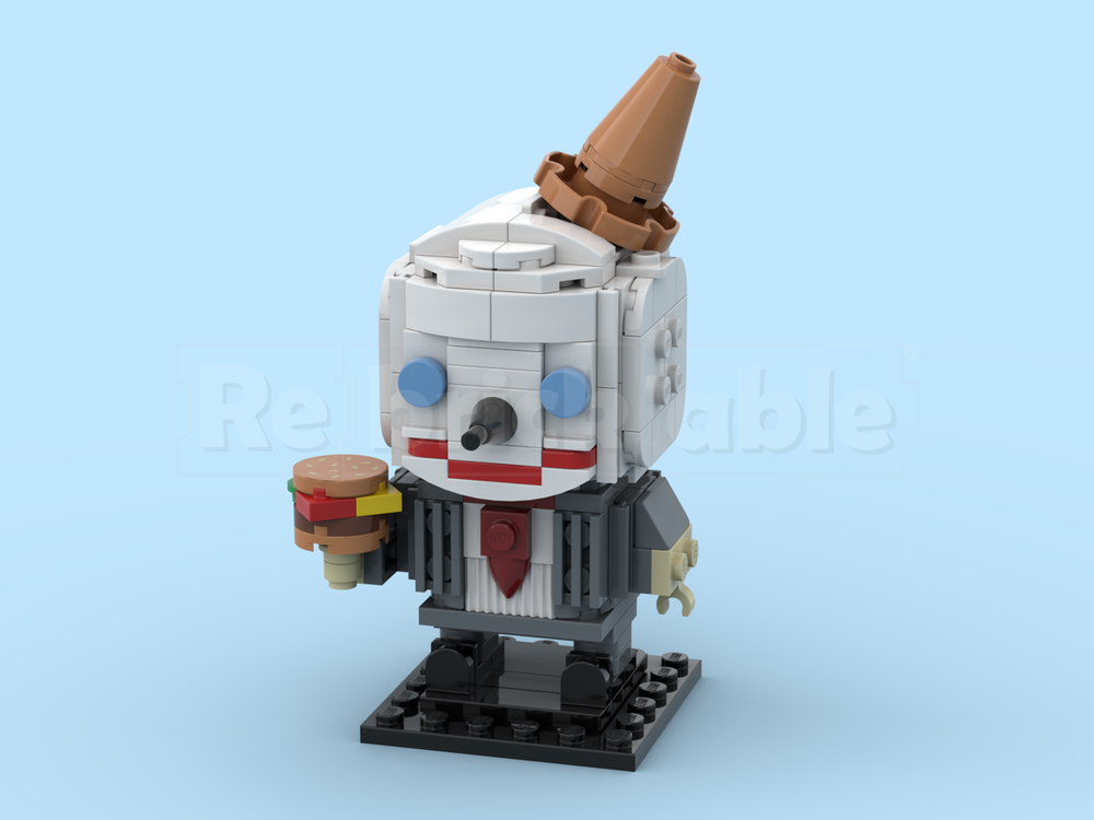 Lego Jack in the Box mascot Brickheadz