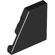 Wedge Tile 2 x 2 Left / Black