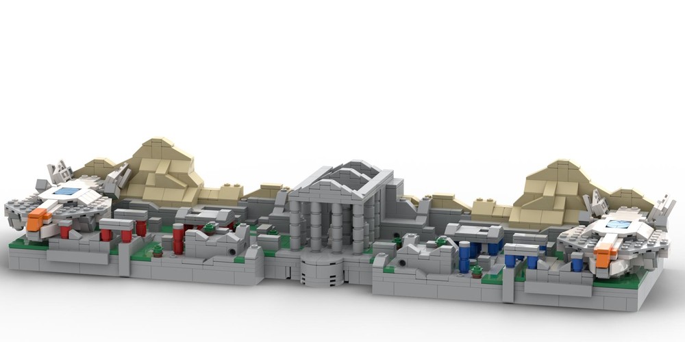 Lego Ilios Ruins Overwatch Map (Full Size)