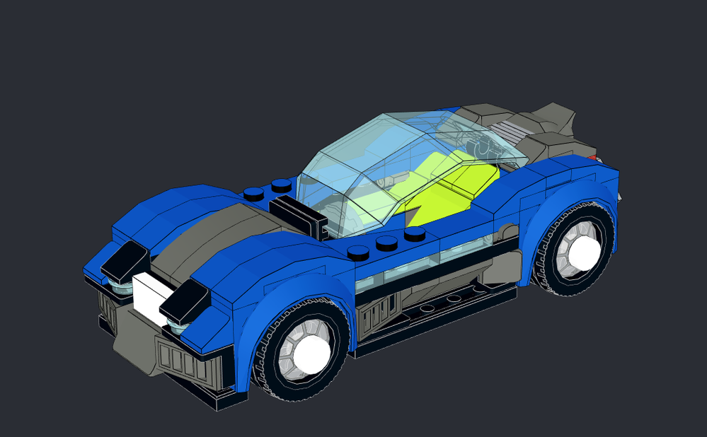 Lego Electric Sportscar