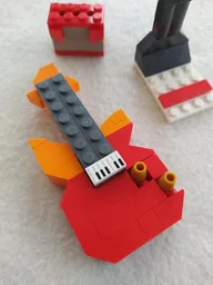 11019 Guitar, Stand and Amp