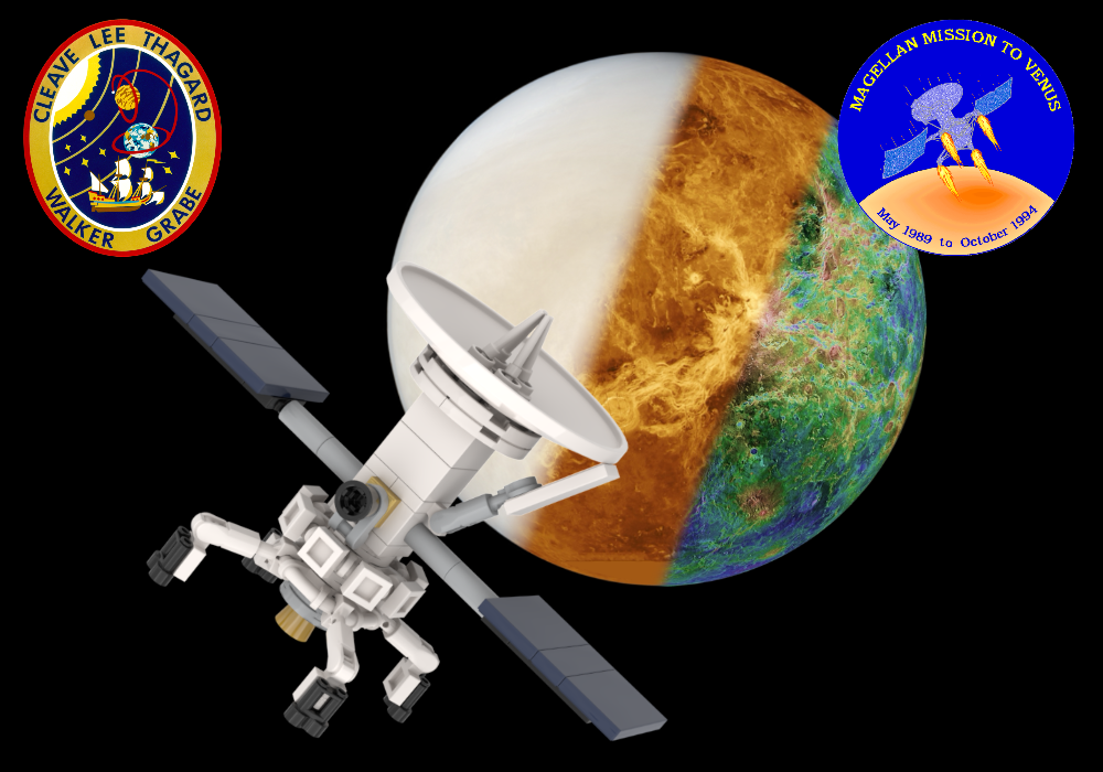 Lego Magellan Spacecraft