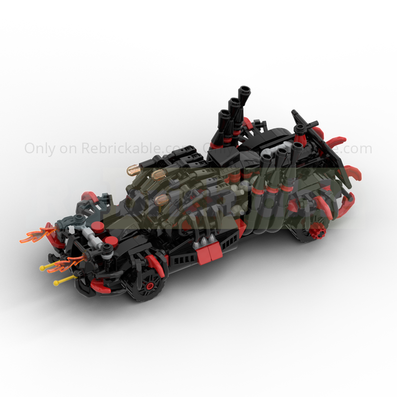Lego Black-reddish claw