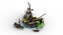 Lego 21322/10320 - Shipwreck on Sabre Island