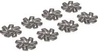Wheel Cover 7 Spoke Rimless Left and Right for Wheel 72206pb01, 8 in Bag - 4 of Each (Multipack)