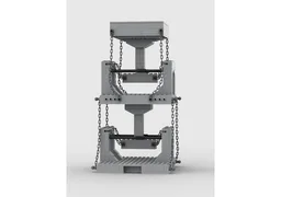 Tensegrity Tower - Light Bluish Gray