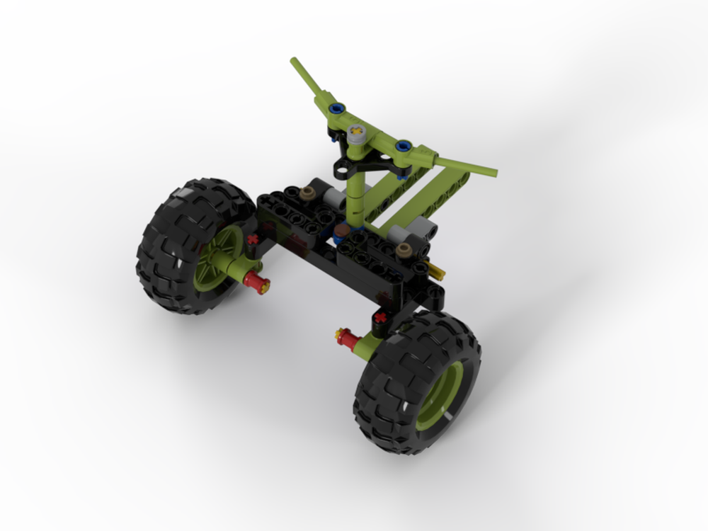 Lego Steering Mechanism Without Gear
