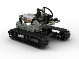 Tracked space vehicle