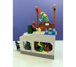 Ninja Turtle Sewer Lair