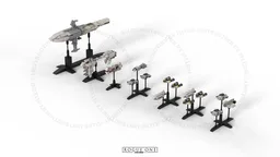 UltraMicro size Battle of Scarif : Raddus' FLEET