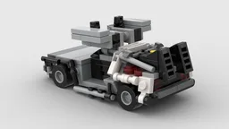 Mini Delorean Time Machine- 3 in 1 MOC