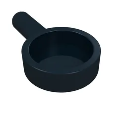 Equipment Frying Pan / Black