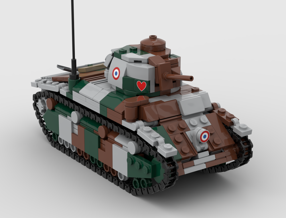 Lego Char Renault D2