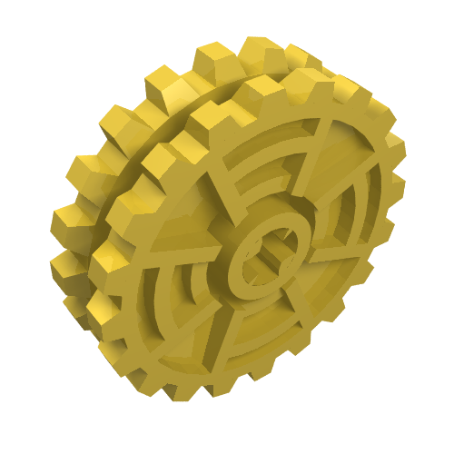 Lego Technic Tread Sprocket Wheel Dual Thin