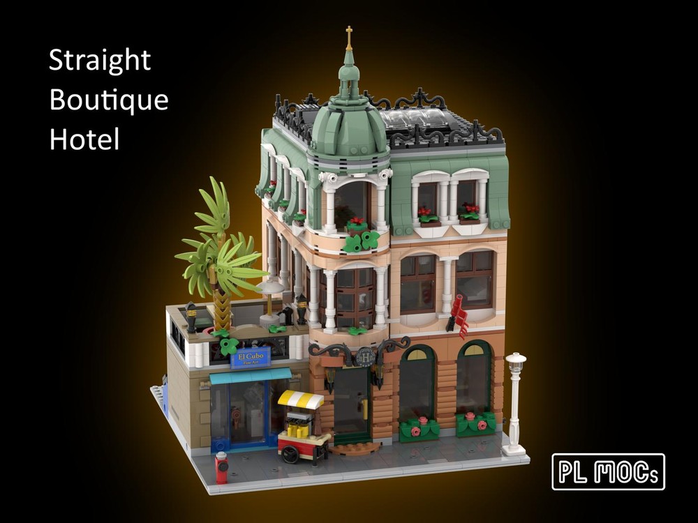 Lego Straight Boutique Hotel - 10297 Boutique Hotel Alternative Build