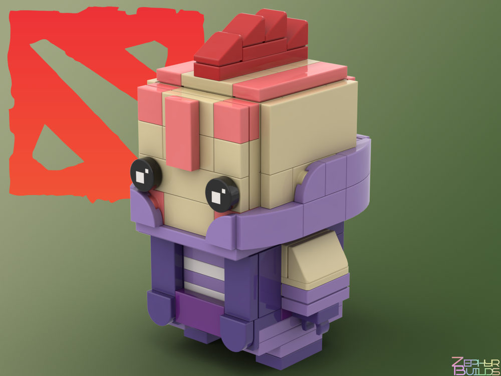 Lego DOTA 2 Anti-Mage/Magina Brickheadz