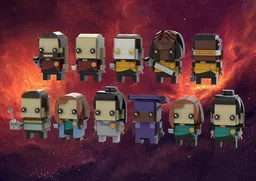 Star Trek: The Next Generation Brickheadz Bundle