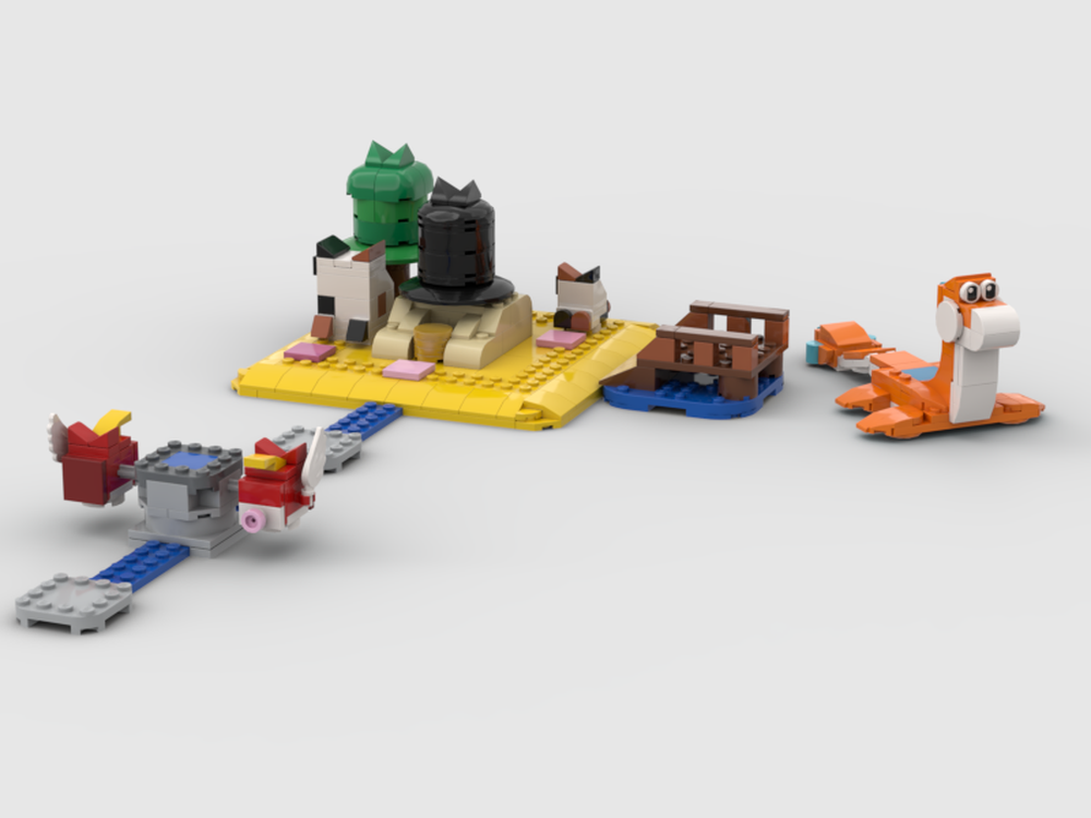 Lego Super Mario Bowser's: Lakeside giga bell